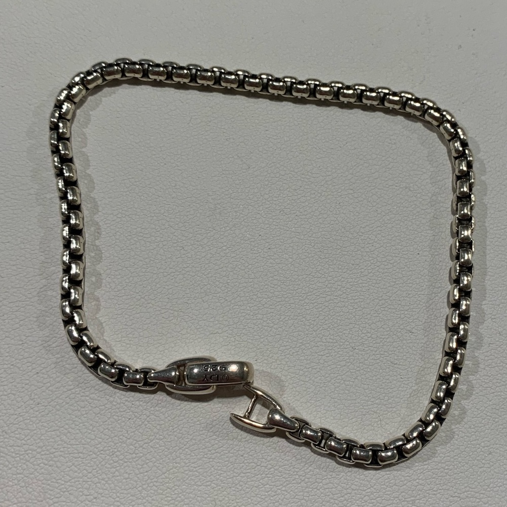 David Yurman box chain bracelet!